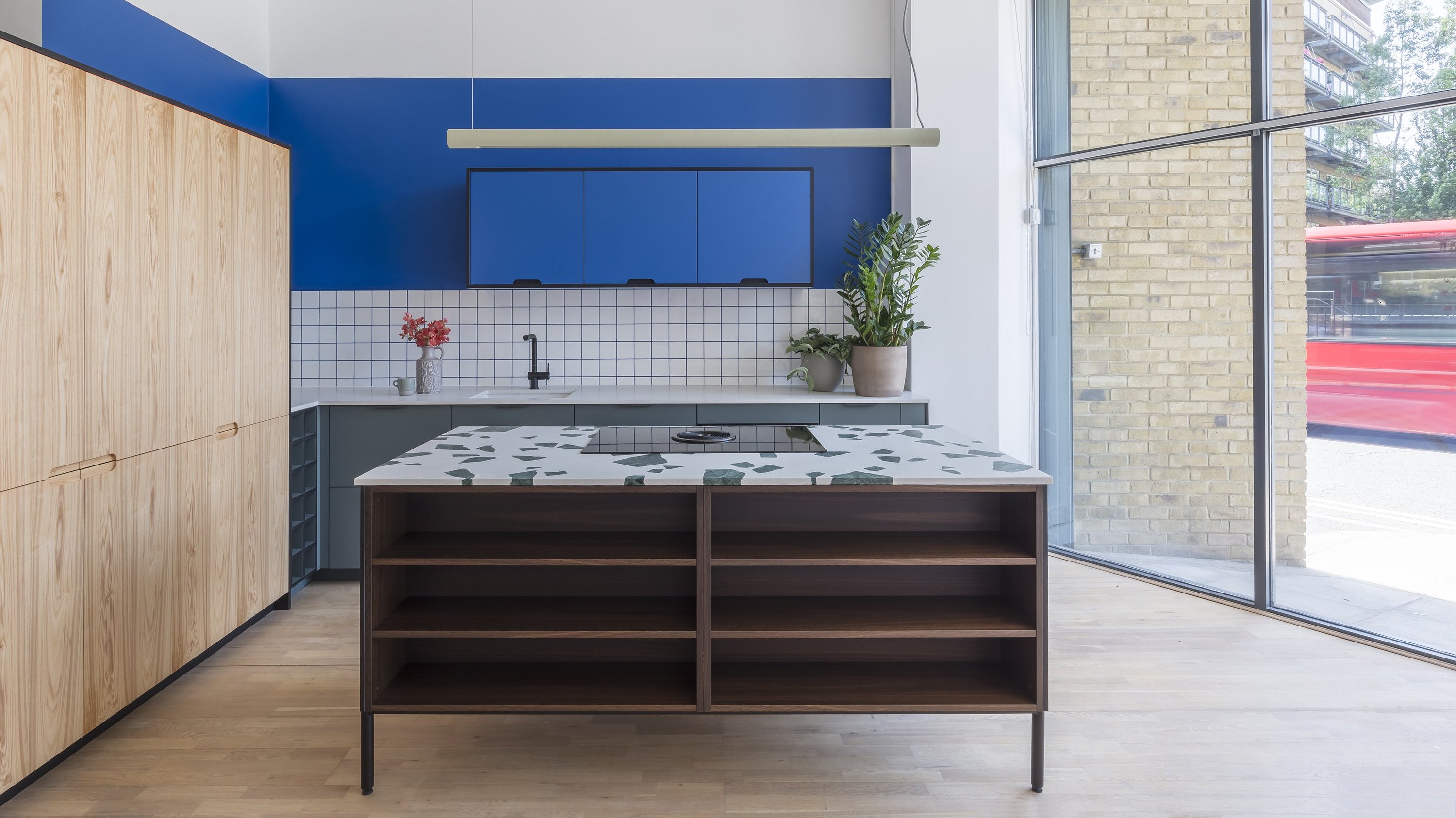 HOLTE_OLIVE ASH_VENEER_CEASERSTONE_BLUE_GREEN_LAMINATE_KITCHEN_ISLAND_BOOKSHELF_01