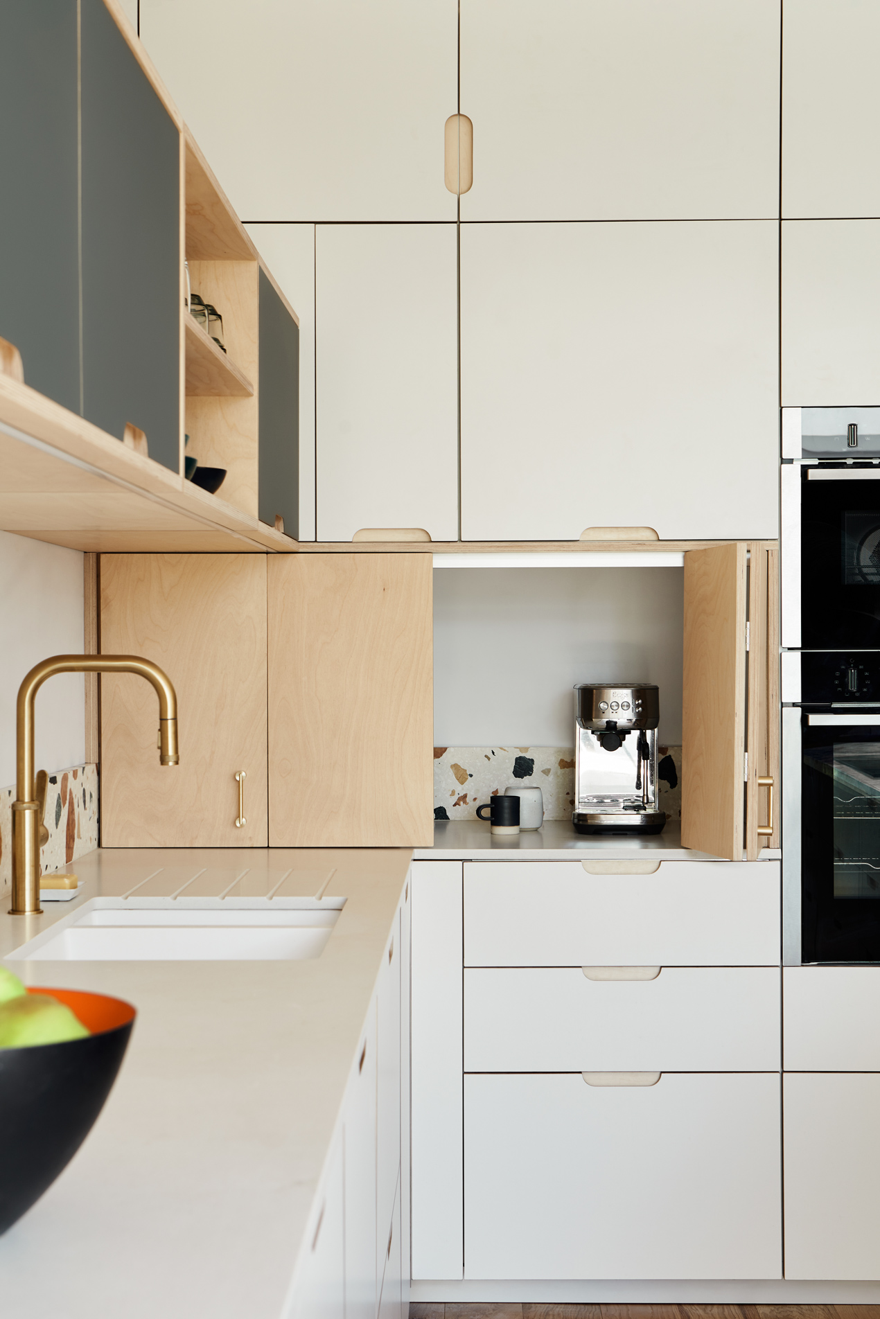 kitchen pantry and white fronts