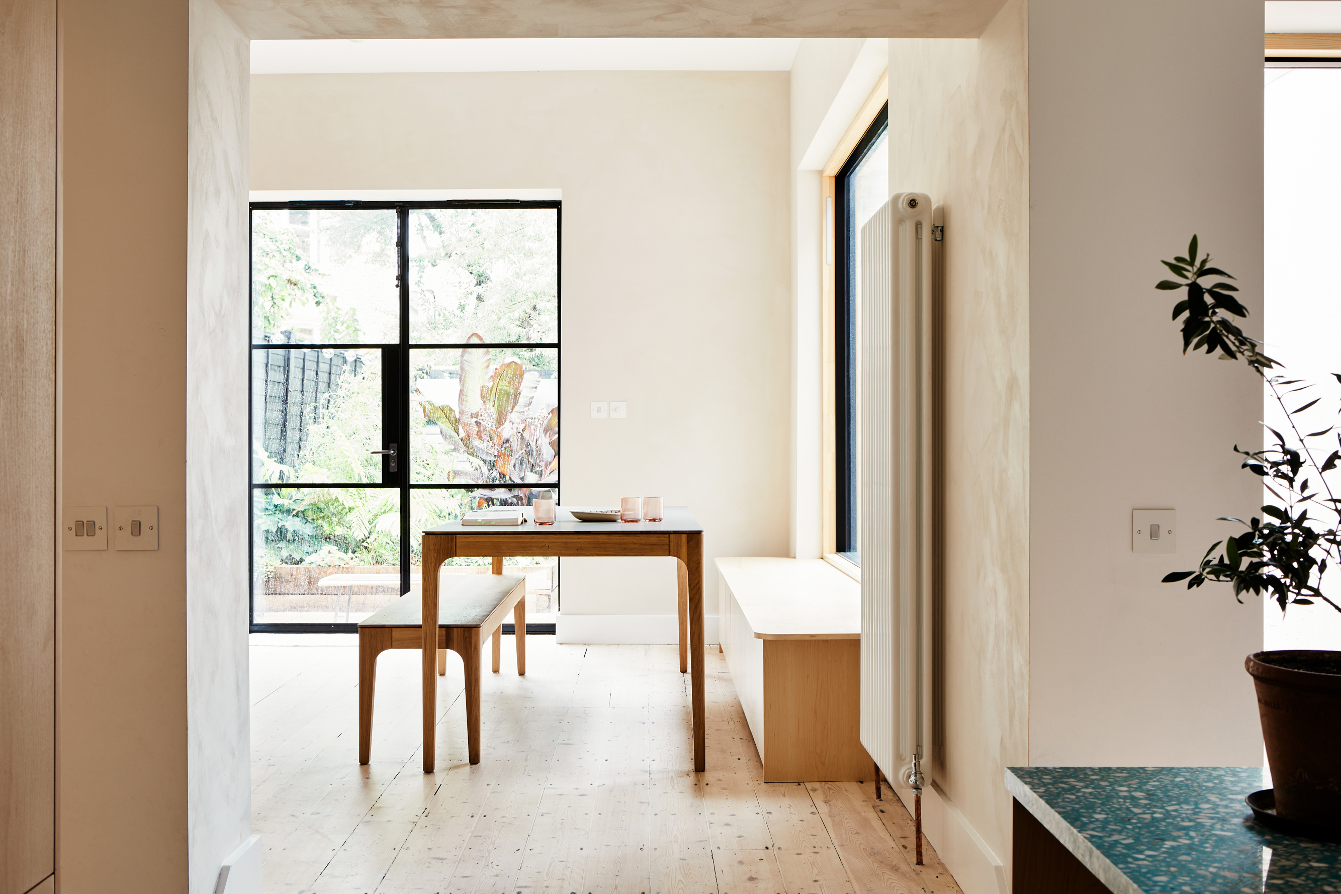 bespoke storage seating bench