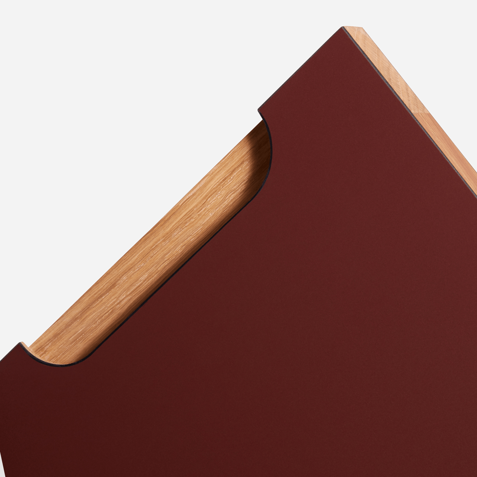 Holte-Straight-Pull-Handle-Red-Laminate